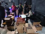 Polres Kudus Gerebek Tempat Karaoke yang Nekat Buka, Ratusan Botol Miras Disita