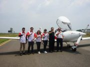 Komunitas Olahraga Dirgantara Cabang Ultra Light Jogjakarta Jajaki Aerowisata di Bandara Ngloram Cepu