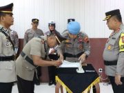 Sertijab Kasatlantas, Kapolsek Wonosobo dan Leksono
