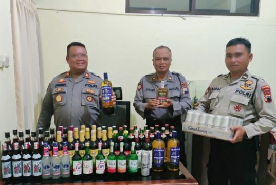 Wujudkan Kondusivitas Kamtibmas, Polresta Magelang Lakukan Operasi Minuman Keras