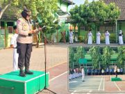 Cegah Perundungan Siswa, Perwira Polres Blora Jadi Inspektur Upacara di Sekolah