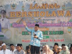 Bupati Pemalang Ikut Meriahkan Loning Bersholawat