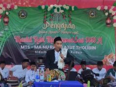 Bentuk Cinta pada Nabi Muhammad SAW, Siswa MTs-MA NU Raudlatut Tholibin Jekulo Gelar Peringatan Maulid