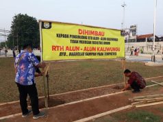 RTH di Kaliwungu Kendal Selesai Dibangun, Masih Ada yang Retak-Retak