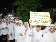 Santriwati Ponpes Al-Azhar Kota Banjar Nantikan Kehadiran Alam Ganjar