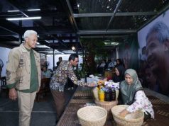 Usai Tes Kesehatan Ganjar-Mahfud Minum Jamu dan Makan Pecel