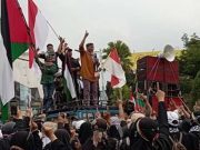 Ribuan Massa di Wonosobo Gelar Aksi Solidaritas untuk Palestina