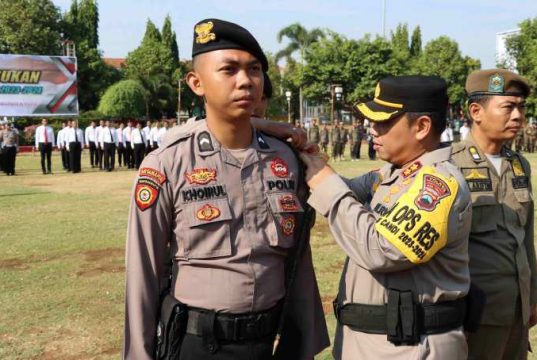 Polres Kudus Gelar Apel Pasukan Operasi Mantap Brata Candi 2023-2024