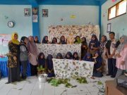 Talk Show dan Pembuatan Batik Ecoprint di SMP Muhammadiyah Keling