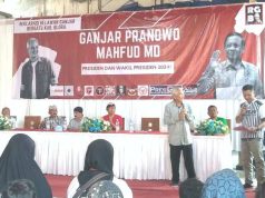 Ratusan Relawan Ganjar Bersatu di Blora Deklarasi Dukung Ganjar-Mahfud MD pada Pilpres 2024