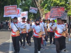 Pawai Kirab Pemilu Grobogan Selama 7 Hari, Akan Digelar Sosialisasi di Berbagai Pusat Keramaian