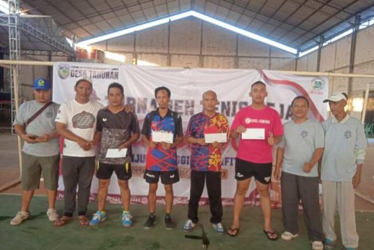 Tahunan Cup 3 Sukses Digelar sebagai Ajang Pencarian Atlet Tenis Meja Berbakat