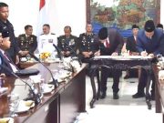 NPHD Diteken Bupati Bersama Ketua KPU dan Ketua Bawaslu