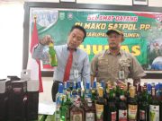 Razia Tempat Hiburan, Satpol PP Kebumen Sita 300 Botol Miras
