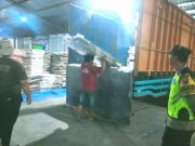 Polres Wonogiri Amankan Penerimaan Kotak Suara Pemilu