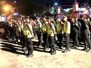 Amankan Tahapan Pemilu, Polres Wonogiri Gelar Patroli Gabungan