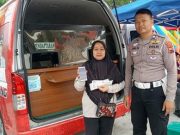 Satlantas Polres Wonogiri Buka Lapak Pelayanan di CFD