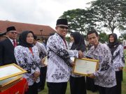 PMI Kebumen Beri Penghargaan 10 Sekolah Aman Bencana