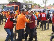 BPBD Kebumen Bersama PMI dan Palang Merah Jepang Gelar Simulasi Gempa 8,7 SR