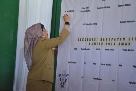Forkopimda Batang Berkomitmen Sejukkan Pemilu 2024