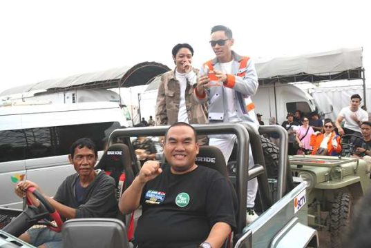 Bupati Bahagia dan Apresiasi Warga Blora Sambut Antusias Artis Sinetron Ibukota