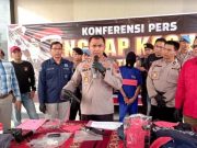 Polisi Tembak 2 Pelaku Curat Bersenjata Pistol Asal Indramayu