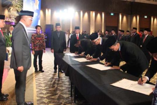 Kakanwil Kemenkumham Jateng Dilantik sebagai Pengganti Antar Waktu Anggota MPNW 2021-2024