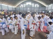 Peserta Kejuaraan Karate Pelajar Kota Tegal 2023 Membludak