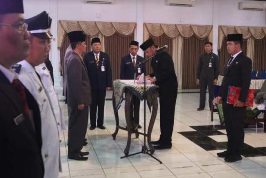 43 Pejabat Pemkot Tegal Dilantik dan Diambil Sumpah