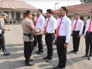 9 Personel Polres Tegal Berprestasi Dapat Piagam Penghargaan