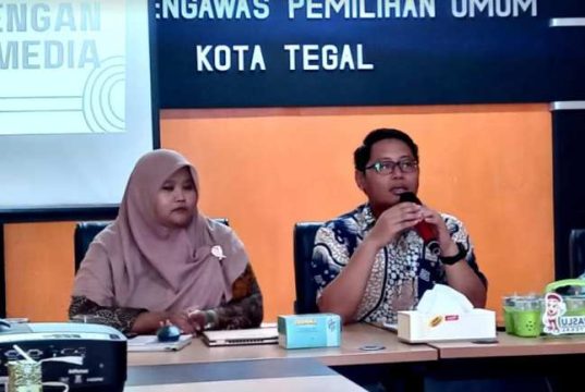 Bawaslu Kota Tegal Ajak Media Awasi Pemilu