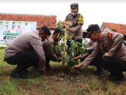 Polres Tegal Kota Tanam Sepuluh Juta Pohon Serentak