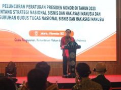 Pemerintah Luncurkan Perpres tentang Stranas Bisnis dan HAM