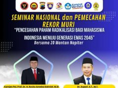 Siang Ini, USM Pecahkan Rekor Muri dan Terima Penghargaan dari BNPT dan Densus 88