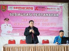 Kaprodi Magister Hukum USM Jadi Narasumber Sosialisasi Pertanahan di Kecamatan Semarang Timur
