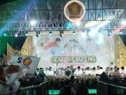 Panglima Gerindra Jawa Tengah Bersama Gus Azmi Pimpin Sholawat di Demak