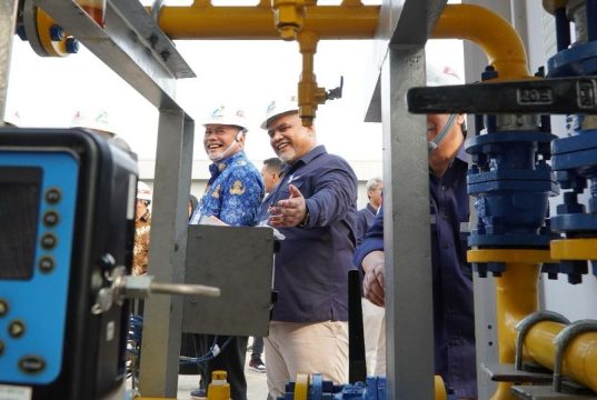 Gas Bumi Cirebon Semarang Aliri KIK, Dorong Nilai Tambah Ekonomi
