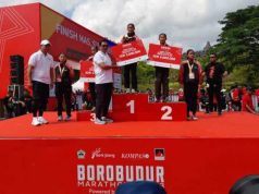Pelari Putri Odekta Elvina Saingi Atlet Kenya di Borobudur Marathon 2023