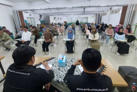 Kedokteran Unissula Tes Calon Mahasiswa Baru