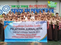 40 Siswa SMPN 5 Jepara Ikuti Pelatihan Jurnalistik