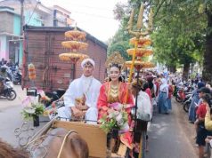 Gelorakan Perjuangan Ratu Kalinyamat, Ribuan Siswa SMA Negeri 1 Bangsri Kirab Budaya