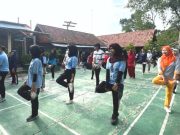 Warga Glagahan Jepangrejo Antusias ikuti Senam Kebugaran bersama Ins Mahasiswa KKN UNY