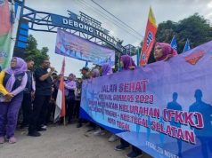 Serunya Festival Gerakan Masyarakat Hidup Sehat di Tegal