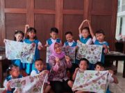Gembrot Ecoprint Wujudkan Merdeka Belajar di TK Sinar Muria Tempur