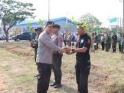 Bersama Kemenko PMK, Polres Jepara Serentak Tanam Ratusan Pohon