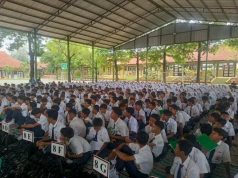 Selaraskan Semangat Adiwiyata, SMPN 1 Mlonggo Gelar P5 “Jejak Karbon Kita”