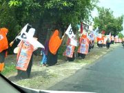 Para Kader PKS Secara Serentak Menggelar Aksi Flash Mob