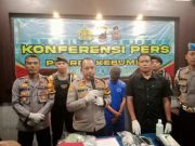 Polres Kebumen Ringkus Residivis, BB 27,09 Gram Sabu di Lampu LED
