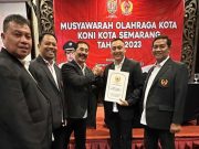Arnaz Kembali Pimpin KONI Kota Semarang
