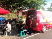 Polres Wonogiri Buka Lapak Pelayanan Samsat Keliling di CFD Giritontro